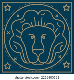 leo astrology zodiac symbol icon