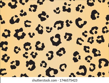 Leo Gradient Jaguar Fur. Golden Animal Foil. Panther Realistic Spatter. Metallic Vector Print. Cheetah Seamless Leather Camouflage. Leopard Dirty Ink. Orange Cheetah Jaguar Spot. Mud Animal Spray.