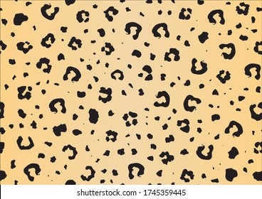 Leo Gradient Vector Cat. Cheetah Seamless Pattern Background. Metallic Jaguar Print. Orange Animal Foil. Cheetah Animal Ink. Golden Leopard Vector Spot. Leo Animal Paint. Panther Gradient Glitter.