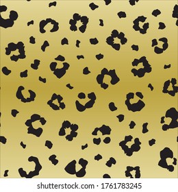 Leo Gradient Vector Fur. Leopard Seamless Blotter. Golden Jaguar Print. Mud Animal Splat. Cheetah Seamless Pattern Camouflage. Yellow Animal Foil. Leopard Animal Ink. Orange Cheetah Vector Spot.