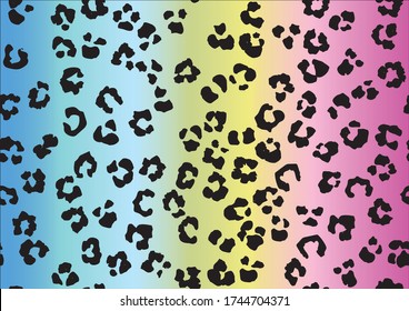 Leo Gradient Vector Ink. Pink Realistic African Splash. Jaguar Luxury Ink. Seamless Leopard Texture Background. Purple Animal Spot. Leopard Luxury Skin. Violet Mud Animal Stain. Yellow Cheetah Print.