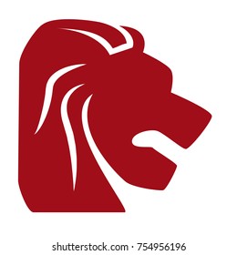 leo lion head icon
