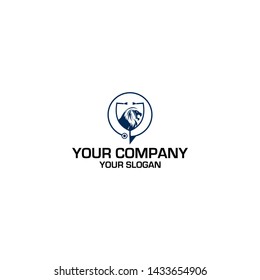 Leo Medical Logo Design Vector