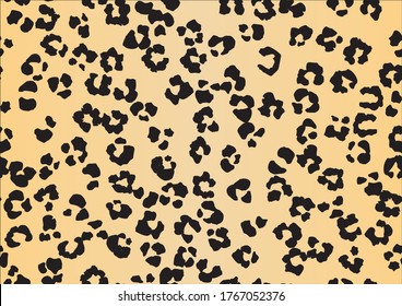 Leo Seamless Jaguar Dot. Metallic Animal Skin. Leopard Tiger Fur. Orange Cheetah Fabric Skin. Cheetah Gradient Effect. Cheetah Gradient Leather Camouflage. Leo Animal Print. Golden Vector Print.