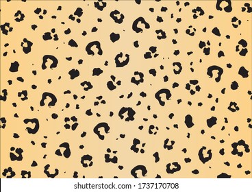 Leo Seamless Jaguar Ink. Metallic Animal Spot. Panther Seamless Texture. Cheetah Dirty Ink. Orange Leopard Vector Skin. Cheetah Gradient Leather Background. Golden Vector Print. Mud Animal Splat.