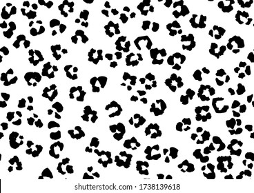 Leo Seamless Vector Cat. Mud Animal Splat. African Monochrome Grunge. Snow Animal Dirt. Black Leopard Tiger Fur. White Cheetah Jaguar Spot. Black Jaguar Print. Cheetah Seamless Leather Camouflage.