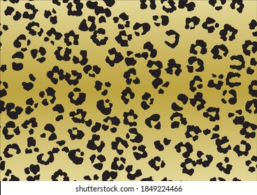 Leo Seamless Vector Fur. Cheetah Gradient Leather Background. African Seamless Texture. Golden Jaguar Print. Leo Animal Stain. Leopard Animal Fur. Yellow Animal Gold. Orange Cheetah Vector Spot.