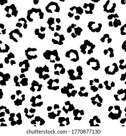 León Tinta Vectora Sin Señal. Cuero Monocromo Panther. Piel Tigre Quetah Blanca. Piel Animal de Nieve. Impresión Jaguar Negra. Fondo Leopard de textura sin foco. Black Leopard Trendy Skin. Pintura de animales de barro.