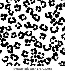 León Tinta Vectora Sin Señal. La olla del leopardo de la nieve Jaguar. Quepardo Blanco Repite Piel. Bolsa de animales negros. Camuflaje Leopard Seamless Texture. Impresión Jaguar Negra. Cuero abstracto africano. Pulverización de animales de barro.