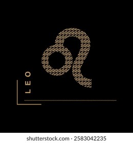 Leo Unique Zodiac Sign Design for Astrology Lovers | Custom Horoscope Art