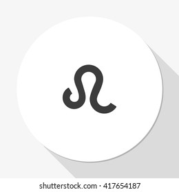 Leo zodiac sign.