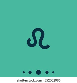 Leo zodiac sign.