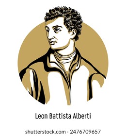 Leon Battista Alberti es un científico, humanista, escritor italiano, junto con Filippo Brunelleschi, uno de los fundadores de la nueva arquitectura europea y un destacado teórico del arte de la Rena italiana