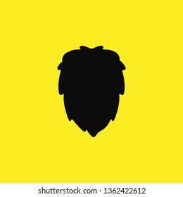 leon head icon vector