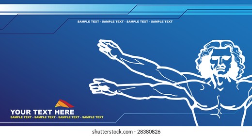 Leonardo's Vitruvian Man