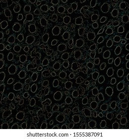 leopard abstract pattern circle style effect