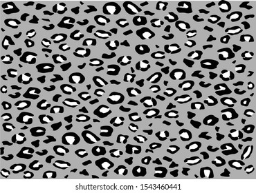 leopard animal design vector hand drawn