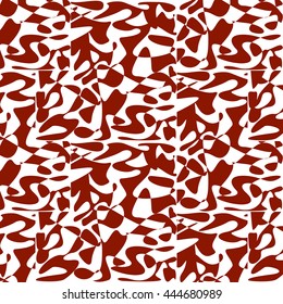 leopard animal print optical illusion. Vector seamless pattern. Modern stylish texture. Repeating geometric figures.Abstract intricate texture patterns. 