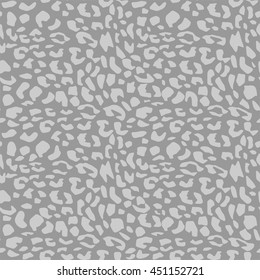 Leopard animal print seamless vector pattern