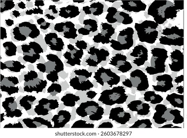 leopard animal print vector design and background	
