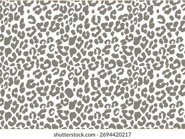 Diseño y fondo de Vector con estampado animal de leopardo