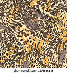 leopard animal skin pattern 