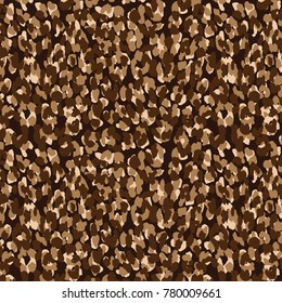 leopard animal skin pattern in vector
