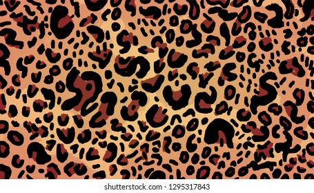 leopard background design animal illustration vector print wild texture fashion