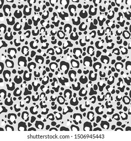 Leopard background print white.vector texture