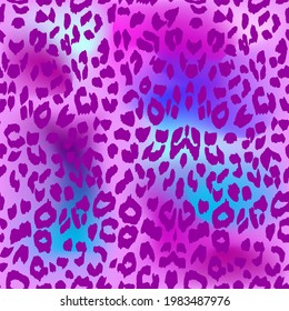 Leopard background. Seamless pattern. Cheetah Animal print. 