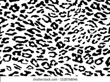 Leopard background. Seamless pattern.Animal print. 