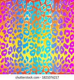 Leopard background. Seamless pattern.Animal print. 