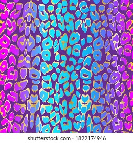 Leopard background. Seamless pattern.Animal print. 