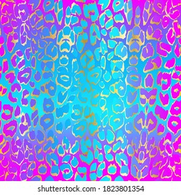 Leopard background. Seamless pattern.Animal print. 