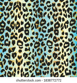 Leopard background. Seamless pattern.Animal print. 