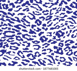Leopard background. Seamless pattern.Animal print. 