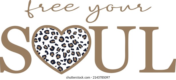 Leopard Butterfly Slogan Tshirt Print Design