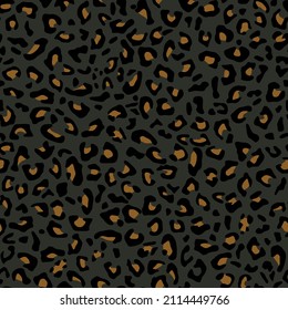 Leopard camouflage. Vector. Pattern for clothes.