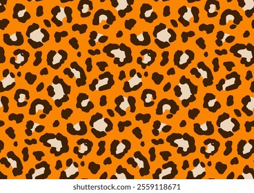 Leopard, Cheetah, wild animals print, seamless pattern design. Leopards skin pattern textile colorful design. Vector illustration