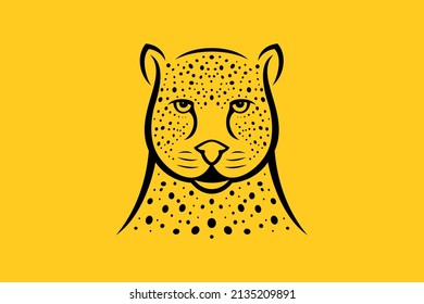 The leopard concept. Very suitable for symbol, logo, company name, brand name, personal name, icon and many more.