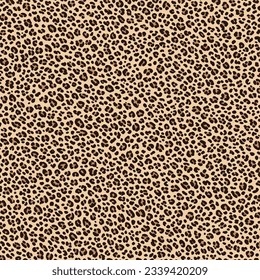 Leopard design seamless animal background.