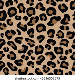 leopard design skin texture fashion seamless print