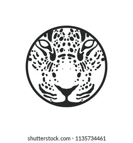 leopard face black inspiration silhouette 