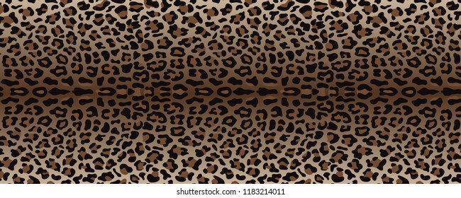 Leopard fashion beige pattern for trandy web banners, fliers, posters. Animal background, template.