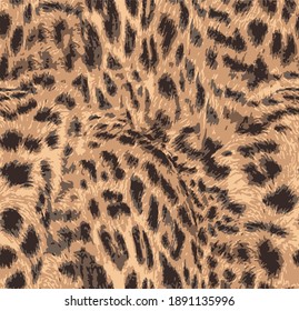 Leopard Fashion New Print Pattern. Woman Fashion Trend