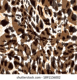Leopard Fashion New Print Pattern. Woman Fashion Trend