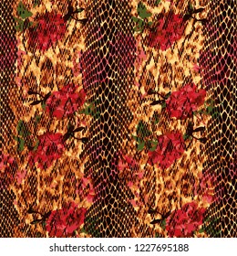 Leopard fashion pattern