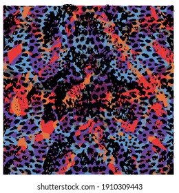 Leopard Fashion Pattern. Print leopard pattern