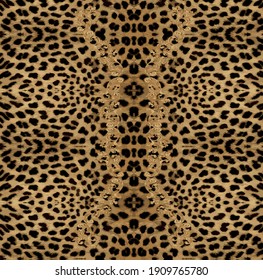 Leopard Fashion pattern print. Fashion animal pattern print
