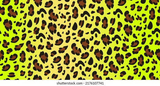 Moda leopardo sin fisuras. Impresión animalista. Fondo dibujado a mano por vectores.